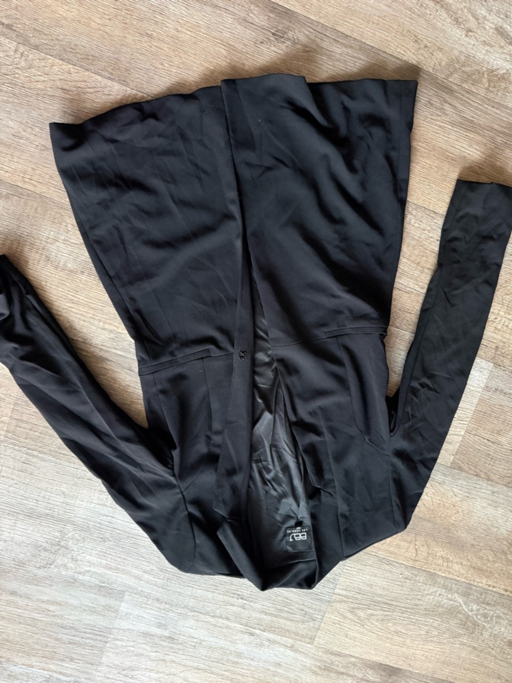 iris Black Open-Front Blazer